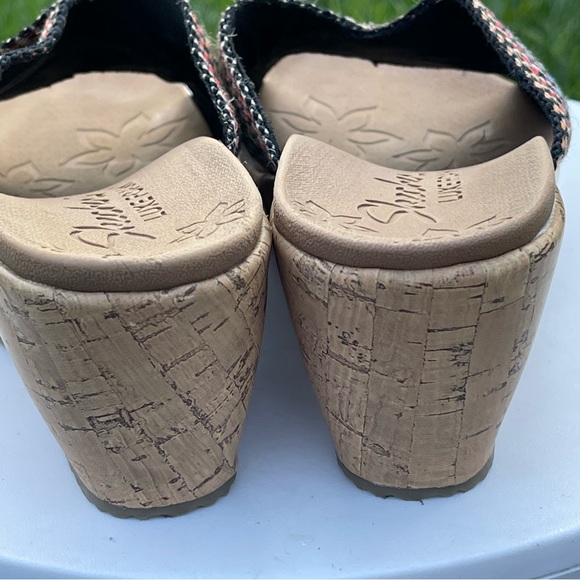 Skechers Wedges Womens 7 Beverlee Delighted Sandals Multicolor 38554 Geometric - Picture 7 of 10